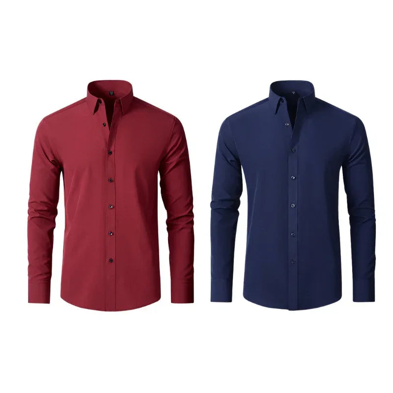 COMPRE 1 LEVE 2 | Camisa Social Ultra Elastech Anti amassados