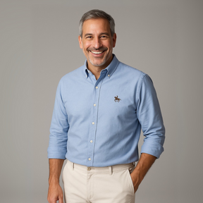 Camisa Masculina Cavalins Manga Longa