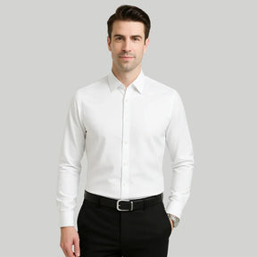 Camisa Elastech Social Anti Amassados + Brinde Relogio Social